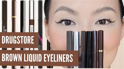 They're more opaque than gel liners, not flaky nor clumpy, and. . Best drugstore brown eyeliner